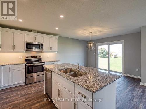 9 - 28 Minler Street, Ingersoll, ON - Indoor Photo Showing Kitchen With Double Sink