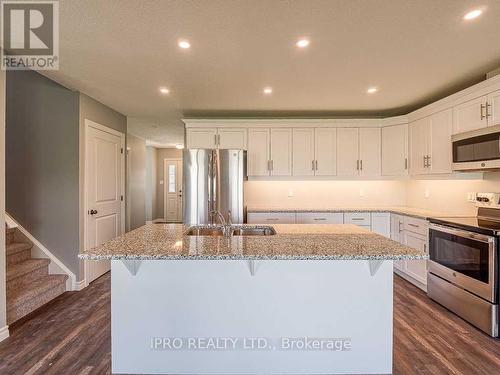 9 - 28 Minler Street, Ingersoll, ON - Indoor Photo Showing Kitchen With Double Sink With Upgraded Kitchen