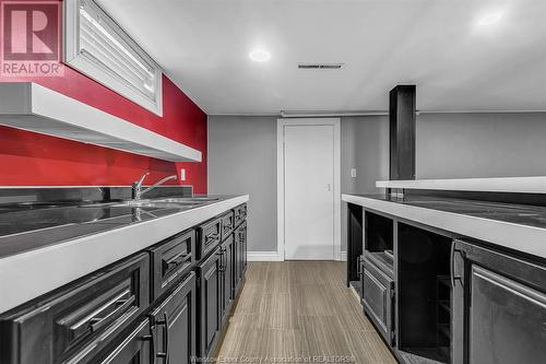 920 Roselawn Drive, Windsor, ON - Indoor Photo Showing Kitchen With Double Sink