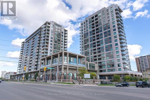 1403 - 1215 Bayly Street, Pickering, ON - Outdoor With Balcony With Facade