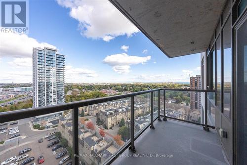 1403 - 1215 Bayly Street, Pickering, ON - Outdoor With Balcony With View With Exterior