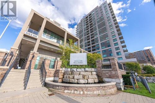 1403 - 1215 Bayly Street, Pickering, ON - Outdoor With Balcony With Facade