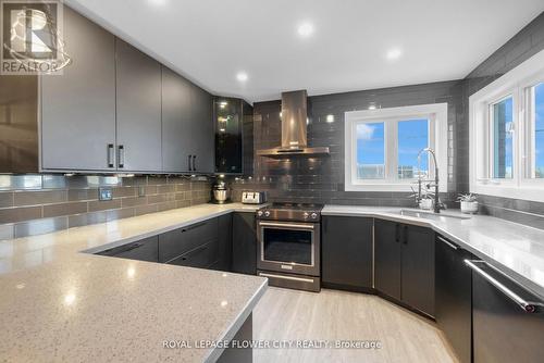 113 Sandmere Avenue, Brampton, ON - Indoor Photo Showing Kitchen With Upgraded Kitchen