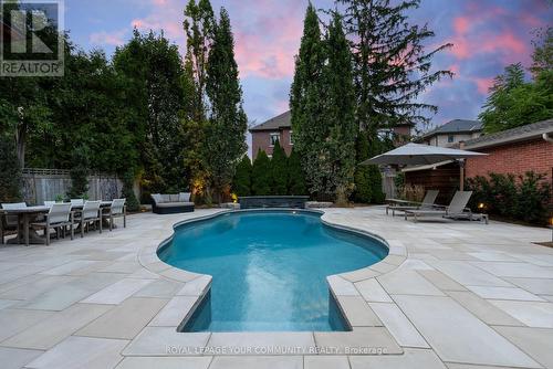 48 May Avenue, Richmond Hill, ON - Outdoor With In Ground Pool With Deck Patio Veranda