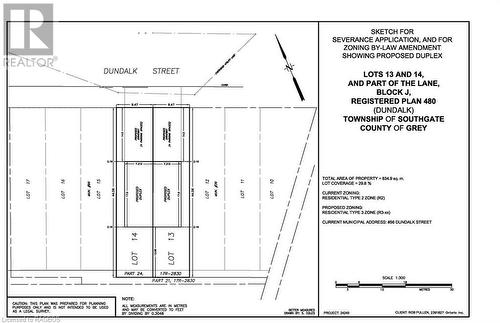 Proposed Sketch - 56 Dundalk Street, Dundalk, ON 