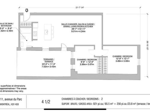 Plan (croquis) - 7-5311 Av. Du Parc, Montréal (Le Plateau-Mont-Royal), QC - Other