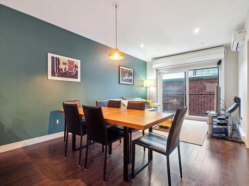 Dining room - 206-167 Rue St-Zotique O., Montréal (Rosemont/La Petite-Patrie), QC - Indoor Photo Showing Dining Room