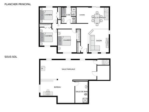 Drawing (sketch) - 454 Rue St-Malo O., Montréal (L'Île-Bizard/Sainte-Geneviève), QC - Other