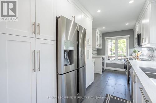 44 Mount Pleasant Drive, Hamilton, ON - Indoor Photo Showing Kitchen With Double Sink With Upgraded Kitchen