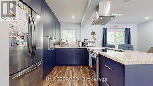 62 Mary Street, Brampton, ON - Indoor Photo Showing Kitchen With Stainless Steel Kitchen With Upgraded Kitchen