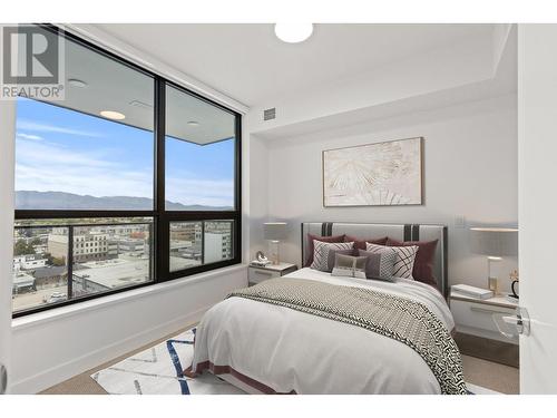 1488 Bertram Street Unit# 1103, Kelowna, BC - Indoor Photo Showing Bedroom