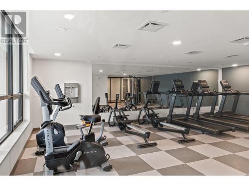 1488 Bertram Street Unit# 1103, Kelowna, BC - Indoor Photo Showing Gym Room