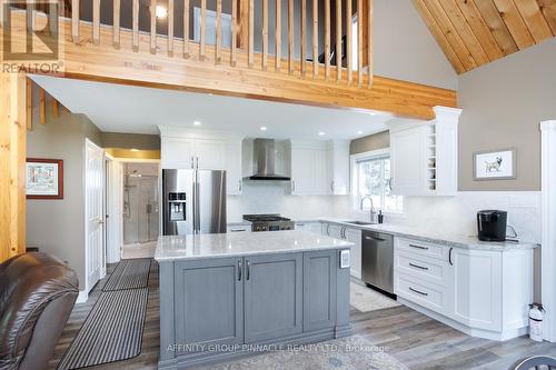 57 Cedar Beach Road, Brock (Beaverton), ON - Indoor Photo Showing Kitchen With Upgraded Kitchen