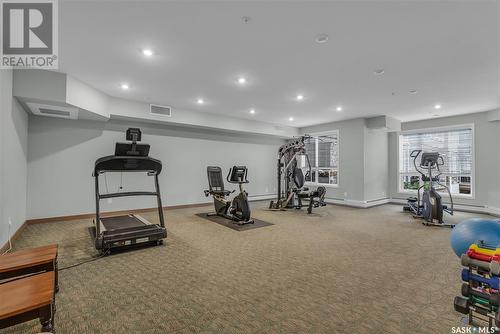 302 1025 Moss Avenue, Saskatoon, SK - Indoor Photo Showing Gym Room