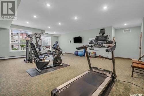 302 1025 Moss Avenue, Saskatoon, SK - Indoor Photo Showing Gym Room