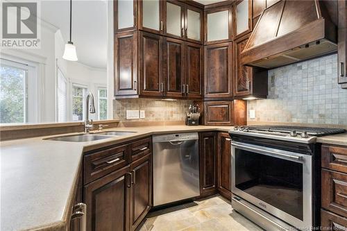 107 Rouse Street, Dieppe, NB - Indoor Photo Showing Kitchen With Double Sink With Upgraded Kitchen