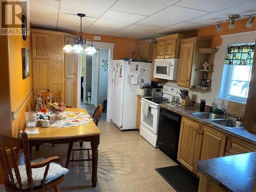 97 Rodgers Cove Road, Rodgers Cove, NL - Indoor Photo Showing Kitchen With Double Sink