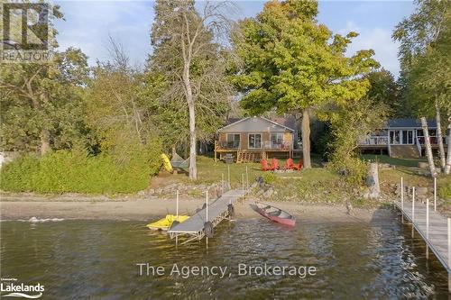 119 Campbell Beach Road, Kawartha Lakes, ON - Outdoor With Body Of Water With Deck Patio Veranda