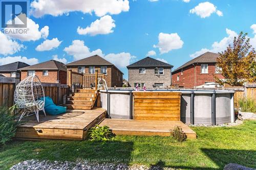 82 Nathan Crescent, Barrie, ON - Outdoor With Above Ground Pool With Deck Patio Veranda