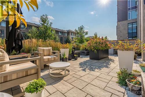 Private 432 sq ft walkout terrace. - 104 - 570 De Mazenod Avenue, Glebe - Ottawa East And Area (4407 - Ottawa East), ON - Outdoor