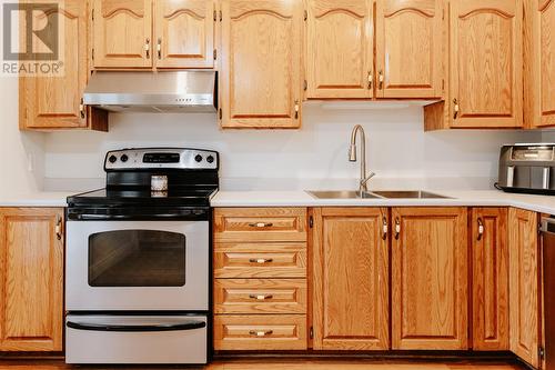 19 Johnson Street, Gander, NL - Indoor Photo Showing Kitchen With Double Sink