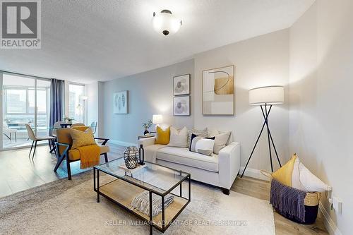 2306 - 55 Centre Avenue, Toronto, ON - Indoor Photo Showing Living Room