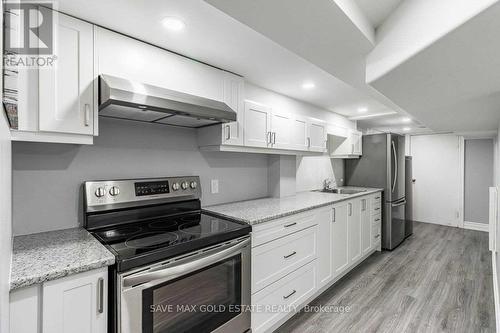 Bsmt - 45 Rotunda Street, Brampton, ON - Indoor Photo Showing Kitchen