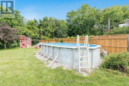 220 Moonstone Road E, Oro-Medonte, ON - Outdoor With Above Ground Pool With Backyard