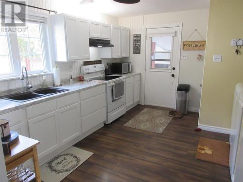 426 Main Street, Bishop'S Falls, NL - Indoor Photo Showing Kitchen With Double Sink