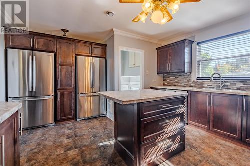 18 Byrnes Road, Paradise, NL - Indoor Photo Showing Kitchen With Double Sink With Upgraded Kitchen