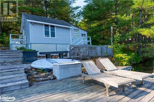 317 Haskett'S Drive, Georgian Bay, ON - Outdoor With Deck Patio Veranda With Exterior