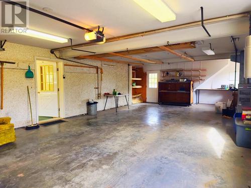 2260 Gerow Island Road, Burns Lake, BC - Indoor Photo Showing Garage