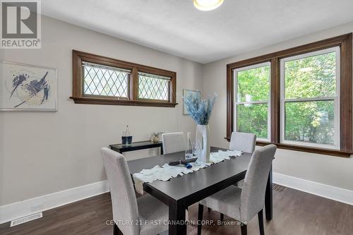 107 Oxford Street W, London, ON - Indoor Photo Showing Dining Room