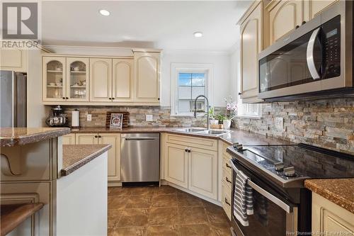 36 Blackstone Drive, Moncton, NB - Indoor Photo Showing Kitchen With Double Sink