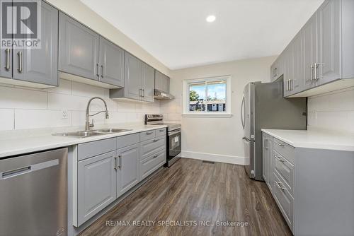 2 - 1294 Guelph Line, Burlington, ON - Indoor Photo Showing Kitchen With Double Sink