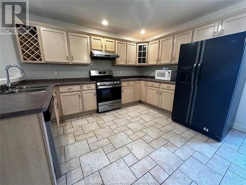 1264 Imperial Crescent, Windsor, ON - Indoor Photo Showing Kitchen With Double Sink