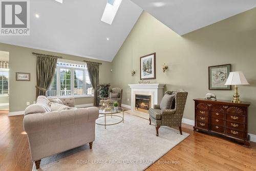 25 Shewman Road, Brighton, ON - Indoor Photo Showing Living Room With Fireplace