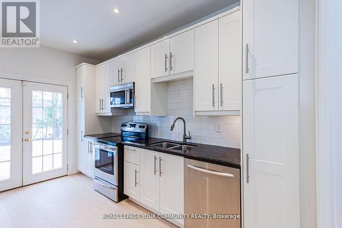 30 Belmont Street, Toronto, ON - Indoor Photo Showing Kitchen With Double Sink