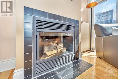 302 - 400 Mcleod Street, Ottawa, ON - Indoor Photo Showing Other Room With Fireplace