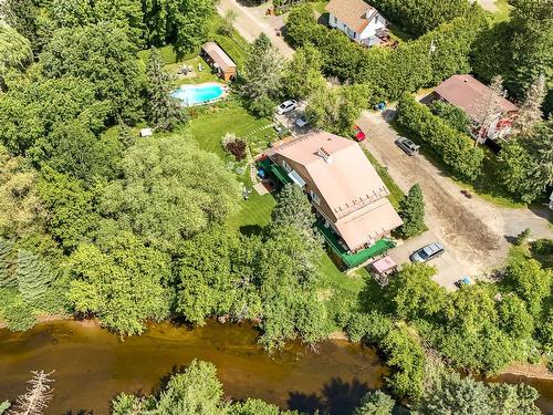 Aerial photo - 730  - 736 Rue Dion, Sainte-Adèle, QC - Outdoor With View