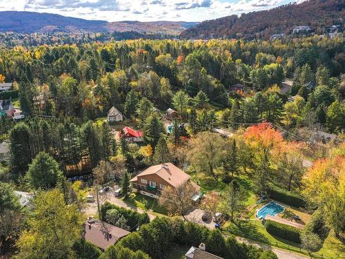 Aerial photo - 730  - 736 Rue Dion, Sainte-Adèle, QC - Outdoor With View