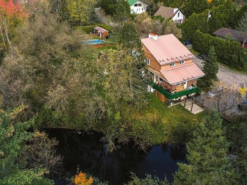 Aerial photo - 730  - 736 Rue Dion, Sainte-Adèle, QC - Outdoor