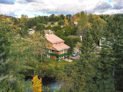 Aerial photo - 730  - 736 Rue Dion, Sainte-Adèle, QC - Outdoor With View