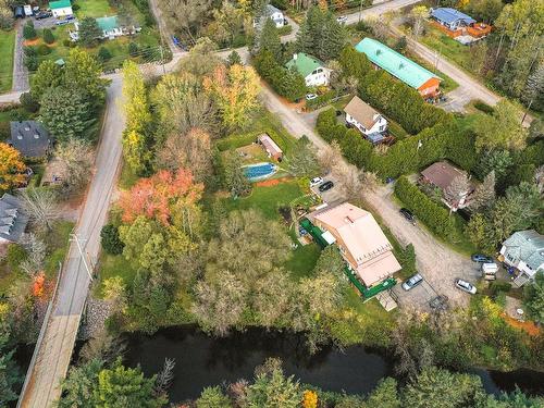 Aerial photo - 730  - 736 Rue Dion, Sainte-Adèle, QC - Outdoor With View