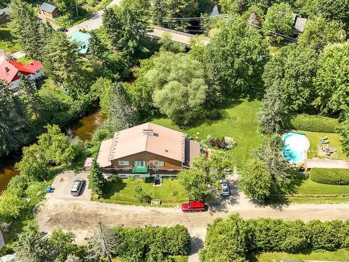 Aerial photo - 730  - 736 Rue Dion, Sainte-Adèle, QC - Outdoor