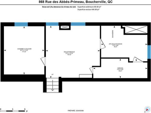 Drawing (sketch) - 868 Rue Des Abbés-Primeau, Boucherville, QC - Other