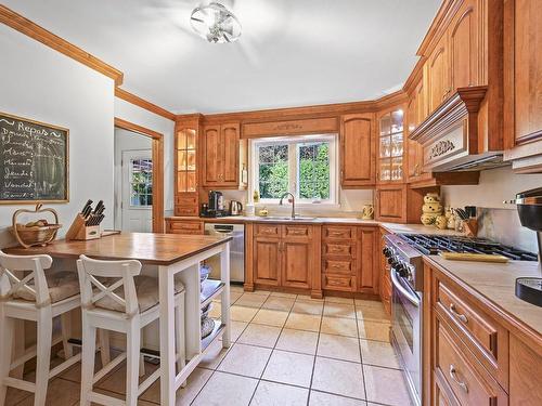 Kitchen - 19 Rue Stanton O., Châteauguay, QC - Indoor Photo Showing Kitchen With Double Sink