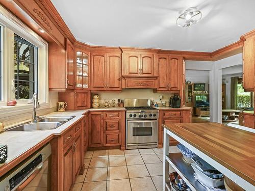 Kitchen - 19 Rue Stanton O., Châteauguay, QC - Indoor Photo Showing Kitchen With Double Sink