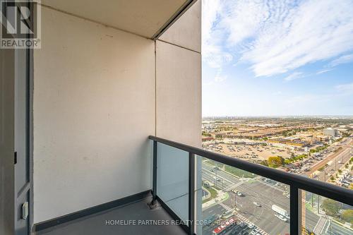 2212 - 3600 Highway 7, Vaughan, ON - Outdoor With Balcony With View