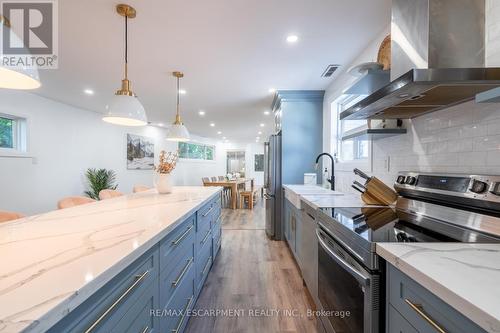 69 Highway 8, Hamilton, ON - Indoor Photo Showing Kitchen With Stainless Steel Kitchen With Upgraded Kitchen